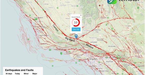 Arroyo Grande California Map Graph Fault Lines Map Map Canada and Us Map Collection California