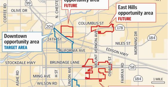 Arvin California Map City Eyes Tax Increment Financing as Redevelopment Successor