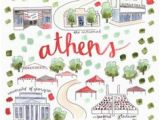 Athens Georgia On Map 49 Best City Map Images City Maps Illustrated Maps Evelyn Henson