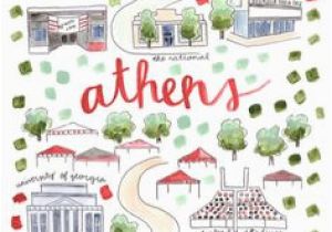 Athens Georgia On Map 49 Best City Map Images City Maps Illustrated Maps Evelyn Henson