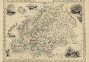 Athens Map Europe Vintage Map Europe 1851 Products Antique Maps Map