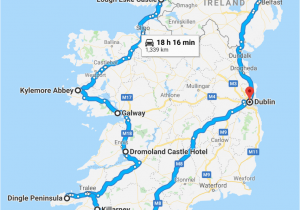 Athlone Ireland Map the Ultimate Itinerary for 7 Days In Ireland Travel and Vacation