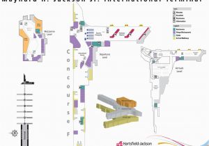 Atlanta Georgia Airport Map Hartsfield Jackson Airport Map Inspirational atlanta Airport