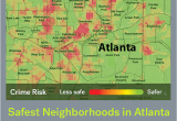 Atlanta Georgia Suburbs Map the Safest Neighborhoods In atlanta