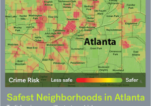 Atlanta Georgia Suburbs Map the Safest Neighborhoods In atlanta