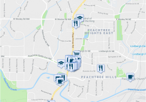 Atlanta Georgia Traffic Map 2497 Peachtree Road northwest atlanta Ga Walk Score