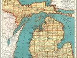 Atlas Map Of Michigan 10 Best Map Of Michigan Images Map Of Michigan Great Lakes State