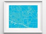 Atwater California Map atwater California Street Map Print In 2018 Usa Street Map Wall