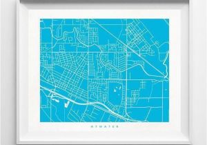 Atwater California Map atwater California Street Map Print In 2018 Usa Street Map Wall