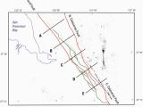 Atwater California Map Bends Sedimentary Basins and Earthquake Hazards Tectonics Of