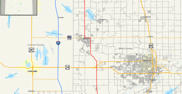 Ault Colorado Map Colorado State Highway 257 Wikipedia