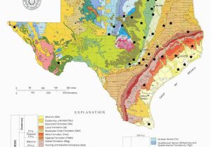 Austin Texas On Map Geologically Speaking there S A Little Bit Of Everything In Texas