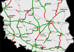 Autobahn Europe Map Autobahn Polen Wikipedia