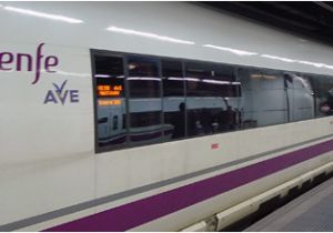Ave Train Spain Map Ave S103 High Speed Trains