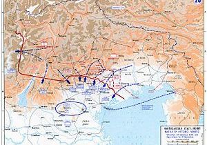 Aviano Italy Map Battle Of Vittorio Veneto Wikipedia