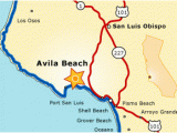 Avila Beach California Map Avila Beach Ca Map the Best Beaches In the World