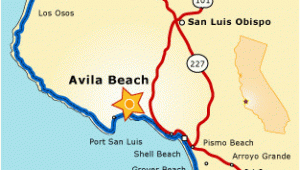 Avila Beach California Map Avila Beach Ca Map the Best Beaches In the World