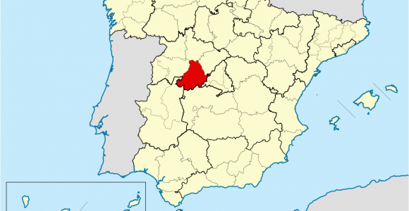 Avila Spain Map Bistum A Vila Wikipedia