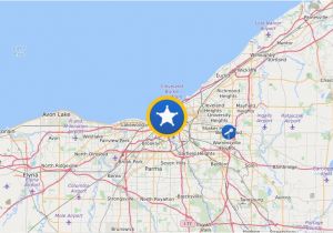 Avon Ohio Map One Dead In Possible Drive by Shooting On Cleveland S West Side