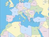 Azerbaijan Map Europe 36 Intelligible Blank Map Of Europe and Mediterranean