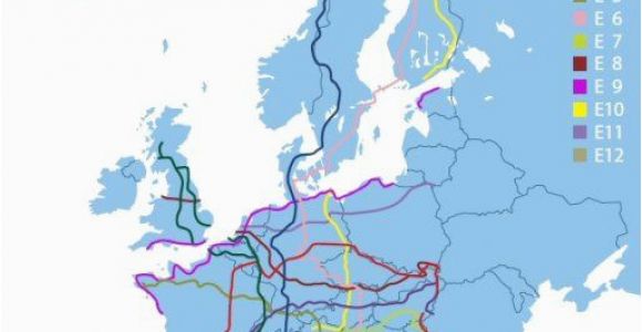 Backpacking Europe Map E8 Long Trail In Europe 9 Countries 2290 Miles From