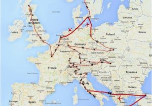 Backpacking Europe Map How to Backpack Europe and Travel Tips Travel Tips