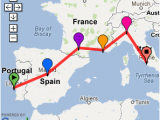 Backpacking Europe Map Possible southern Europe Trip 2 Weeks Lisbon Madrid