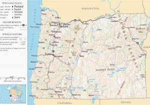 Baker City oregon Map Blue Mountains oregon Map Secretmuseum