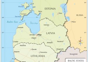 Baltic Sea Map Europe Map Of the Baltic States Nations Online Project