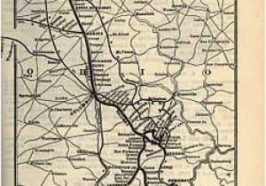 Baltimore and Ohio Railroad Map Hocking Valley Railway Wikipedia