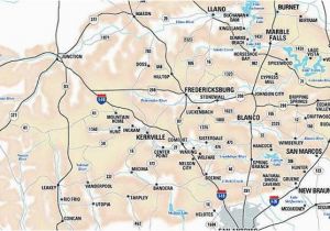 Banderas Texas Map Texas Hill Country Map with Cities Business Ideas 2013