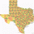Banderas Texas Map Texas Map by Counties Business Ideas 2013