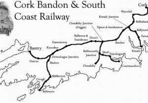 Bandon Ireland Map Recalling the Bantry Rail Link West Cork Historical society
