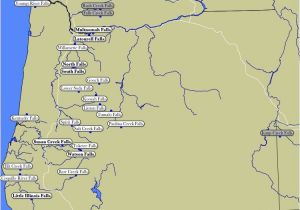 Bandon oregon Map Map Of oregon Waterfalls oregon Pinterest oregon oregon