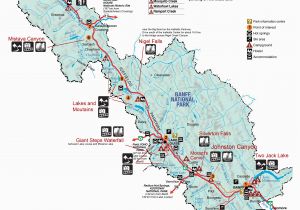 Banff National Park Canada Map Callum Callum2773 On Pinterest