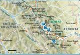 Banff National Park Canada Map Trekkingtouren Im Banff Nationalpark Kanada Outdoor Magazin Com