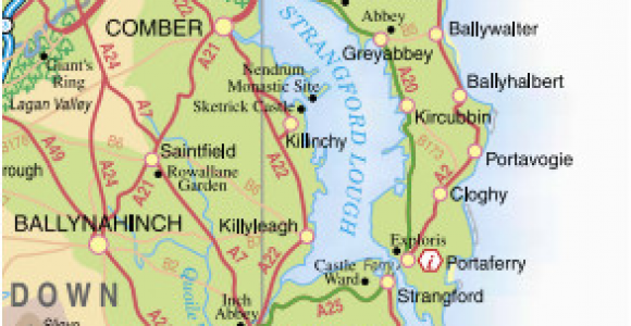 Bangor Ireland Map the Ballywalter and Cloughey Lifeboats