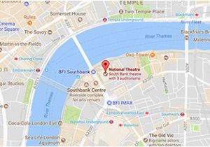 Bank Of England Location Map National theatre