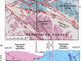 Banning California Map Bends Sedimentary Basins and Earthquake Hazards Tectonics Of