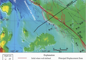 Banning California Map Bends Sedimentary Basins and Earthquake Hazards Tectonics Of