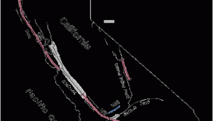 Banning California Map San andreas Fault Wikimedia Commons