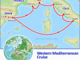 Barcelona Italy Map Mediterranean Cruise Different Places I Think the Places Around