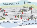 Barcelona Spain attractions Map 57 Best tourist Map Images In 2018 Map tourist Map Map Art