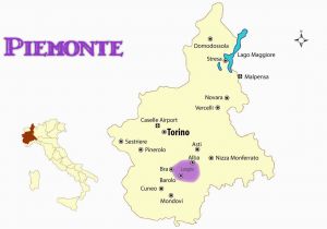 Barolo Region Italy Map Map Of Piemonte Italy Cities and Travel Guide