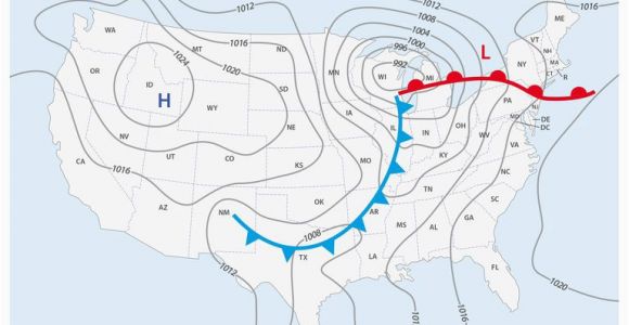Barometric Pressure Map Canada Do You Know What A Weather Front is