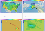 Barometric Pressure Map Canada Weather Prediction Center Wpc Home Page