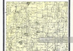 Barry County Michigan Map Michigan 1895 assyria township assyria Barry County Stock