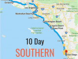 Barstow California Map 10 Day Itinerary Best Places to Visit In southern California