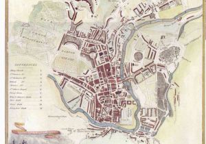 Bath On the Map Of England 1836 Map Of Bath by Moule B A T H England Uk Bath