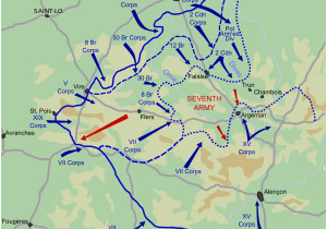 Battle Of France 1940 Map Falaise Pocket Wikipedia